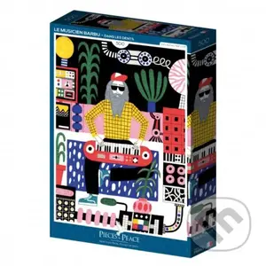 Puzzle Bradatý hudobník - puzzle z kategorie 500 - 1000 dílků