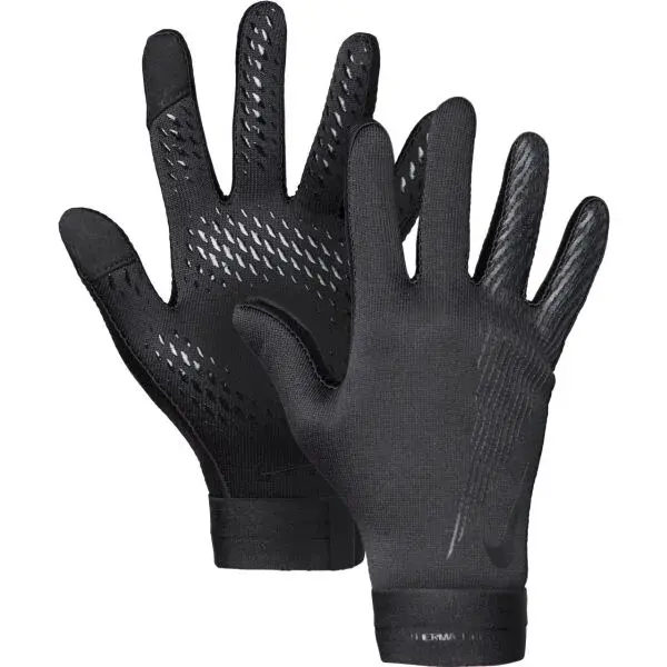 Nike ACADEMY THERMA-FIT Futbalové rukavice, čierna, veľkosť