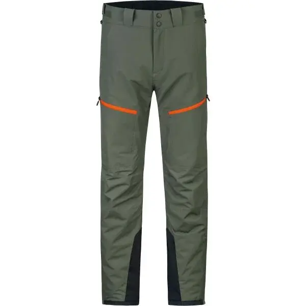 Hannah WIEL Pánske lyžiarske nohavice, khaki, veľkosť