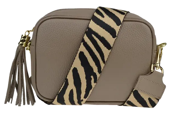 NovaKabelka.sk Bala Taupe Scura s prídavným popruhom III