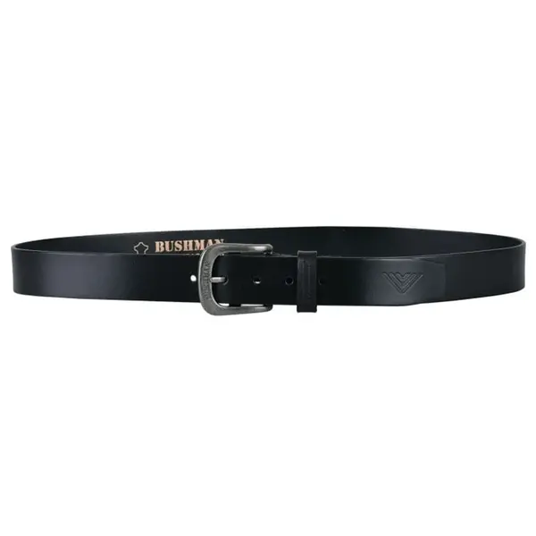 Bushman Pánský kožený opasek Bottle Belt II, černý 110