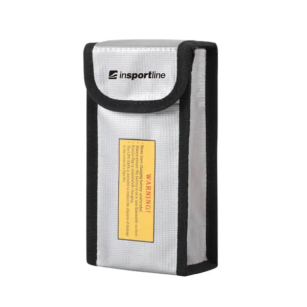 Ohnivzdorné pouzdro na powerbanku inSPORTline Pofiba 17x9x5 cm