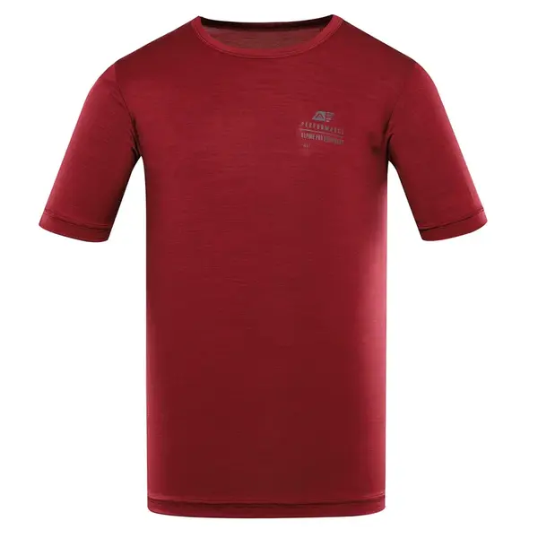 Pánské rychleschnoucí triko s cool dry alpine pro basik červená 3xl