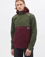 Pánská gravel bunda silvini montesolo zelená/vínová l