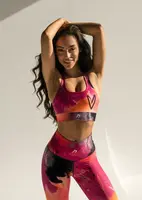 Dámská podprsenka kfit® tulip y růžová s