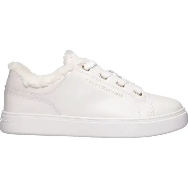 Tommy Hilfiger CASUAL CUPSOLE SNEAKER WL Dámská nízká obuv, bílá, velikost