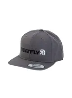 Meatfly kšiltovka Skipper Snapback Dark Grey | Šedá | Velikost One Size