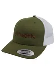 Meatfly kšiltovka MF Logo Trucker Buck/White | Zelená | Velikost One Size