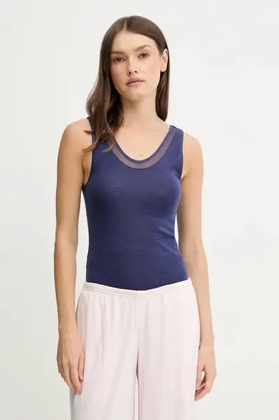 Vlněný top Chantelle Femilet béžová barva, FN1582