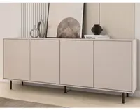 Široká skrinka Flax, 200 cm, béžová kašmír%