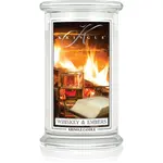 Kringle Candle Whiskey & Embers vonná svíčka 623 g