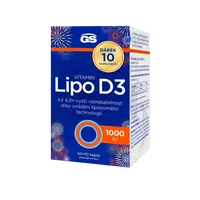 GS Vitamin Lipo D3 1000 IU, 60+10 kapslí NAVÍC, dárkové balení 2025