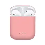 Ultratenké silikonové pouzdro FIXED Silky pro Apple Airpods, růžová