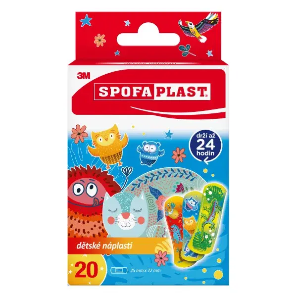 3M Spofaplast 116 Dětské náplasti 72x25mm 20ks