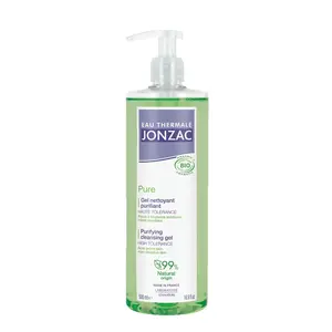 JONZAC PURE Čistící gel smíšená pleť BIO 400ml