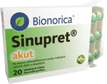 Sinupret akut 160mg 20 obalovaných tablet