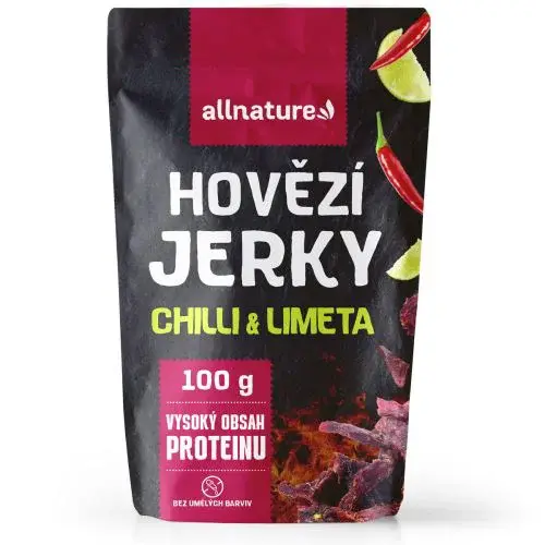 Allnature BEEF Chilli&Lime Jerky 100g