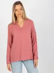 Blouse-D73761M11081A-dark pink