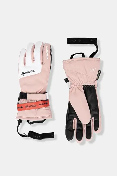 Lyžařské rukavice Viking Sherpa GTX 2.0 růžová barva, 150/27/6005