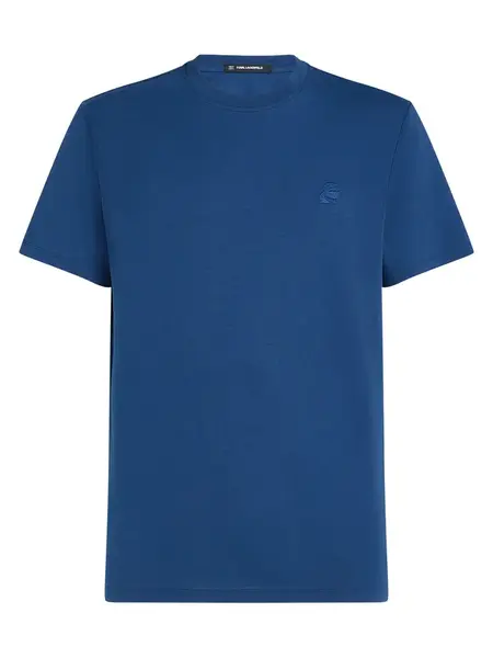 Karl Lagerfeld Tričko 'Kameo'  tmavomodrá