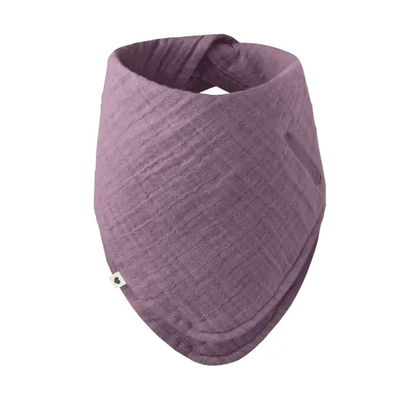 BIBS Bandana mušelínový slintáčik z BIO bavlny - Mauve