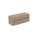 Ideal Standard Finesse - Umývadlová skrinka, 140x51x56 cm, 4 zásuvky, Matt Greige E3441UP