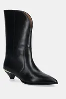 Kožené členkové topánky Love Moschino