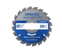 DREMEL - Pílový kotúč CS600, 85x15 mm, 20 zubov 2608846430