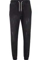 Urban Classics Džínsy  čierny denim