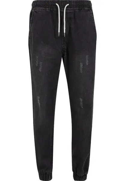 Urban Classics Džínsy  čierny denim