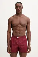 Bavlněné boxerky Tommy Hilfiger vínová barva, UM0UM03712