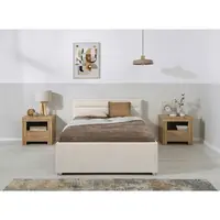 MID.YOU ČALOUNĚNÁ POSTEL, 120/200 cm, přírodní barvy