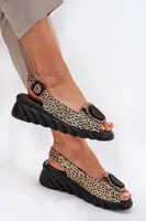 Sandály Z Přírodní Kůže Na Korku Artiker