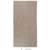 Dieter Knoll SADA RUČNÍKŮ PRO HOSTY, 30/50 cm, černá, ecru