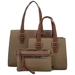 Dámský set kabelek khaki - Maria C Savina