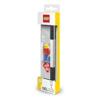 LEGO Gelové pero s minifigurkou, černé - 1 ks