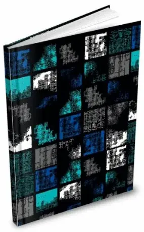 Záznamová kniha A6 MFP 100l/čtvereček ZL6105