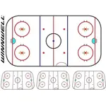 WINNWELL TRENÉRSKÁ TABULE Trenérská tabule, bílá, velikost