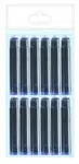 Inkoustové zásobníky modré 12 ks v sáčku