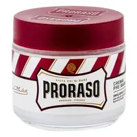 PRORASO Red prípravok pred holením Pre-Shaving Cream 100 ml