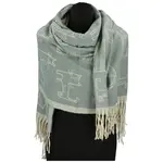 Trendy dámská šála Sandy Cat, světle šedá