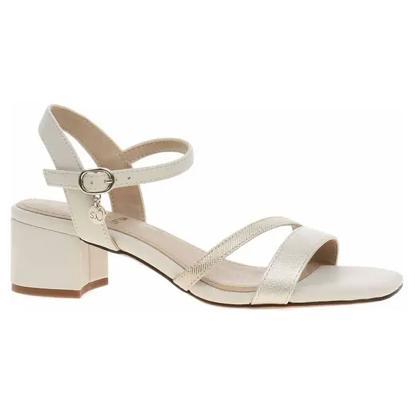 Dámská společenská obuv s.Oliver 5-28207-42 beige comb 37