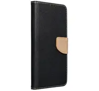 Flipové pouzdro Fancy pro Xiaomi Redmi 10A, černá/zlatá