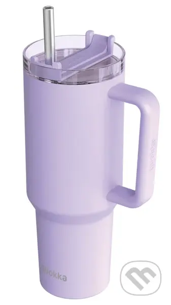 Nerezový termohrnček so slamkou Stream Purple 1200 ml