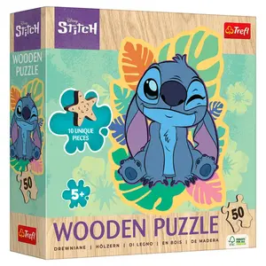 Puzzle dřevěné Lilo a Stitch