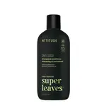 Attitude Pánský posilující šampon a kondicionér 2v1 Super Leaves Matcha & Bergamot (Shampoo & Conditioner) 415 ml