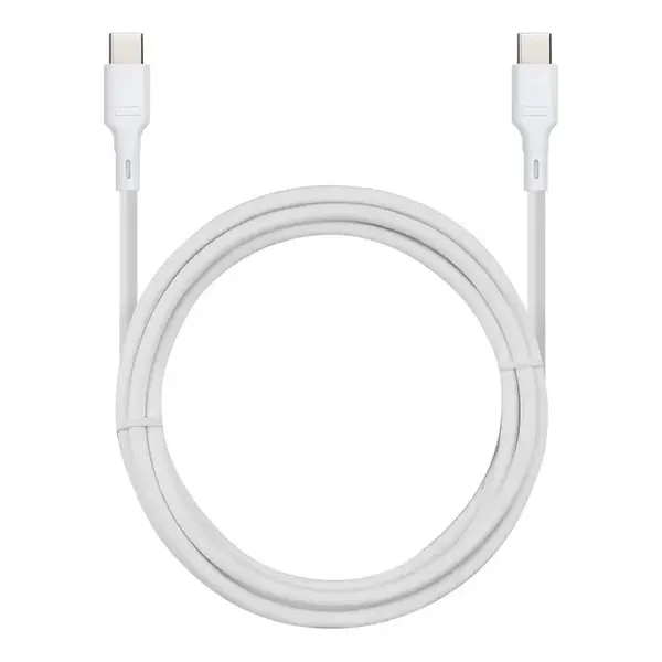 BlueStar kabel USB-C - USB-C 1 m, 60W, bílý