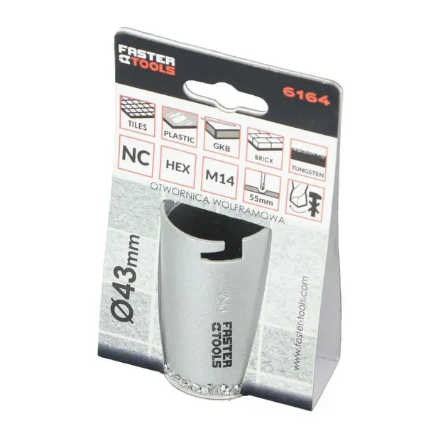 Korunka vykružovací Ø  73, FASTER TOOLS