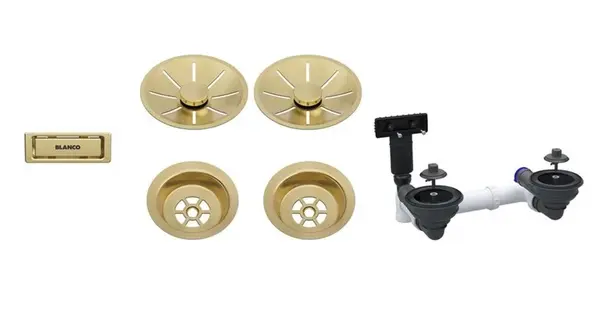 Blanco Příslušenství - Odtoková sada InFino, zlatá 207439