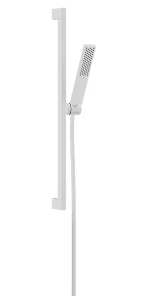 Hansgrohe Pulsify E - Set sprchovej hlavice, tyče a hadice, EcoSmart, matná biela 24380700
